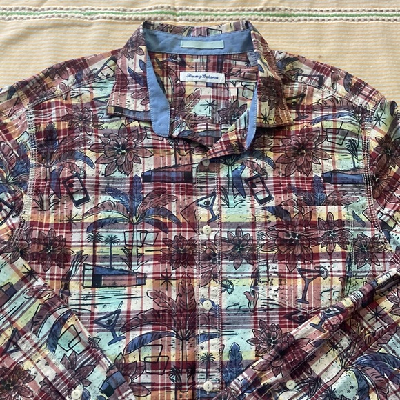 Tommy Bahama Men Long Sleeves Shirt • Size XLarge - Picture 5 of 12